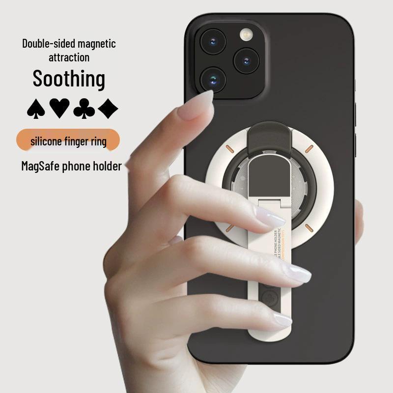 2025 MagSafe Strong Magnetic 360° Rotating Dual-Sided Phone Ring Stand