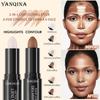 Long-Wearing Concealer & Contour Pen – Dual-Ended 2-in-1 with Highlighter, Water-Resistant Smudge-Resistant for Face Shaping