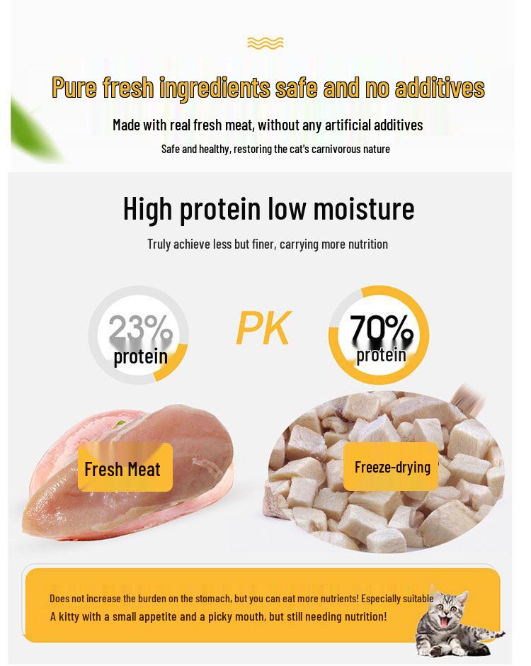 250g Freeze-Dried Antarctic Krill & Chicken, Duck, Beef, Cod Cubes for Pets