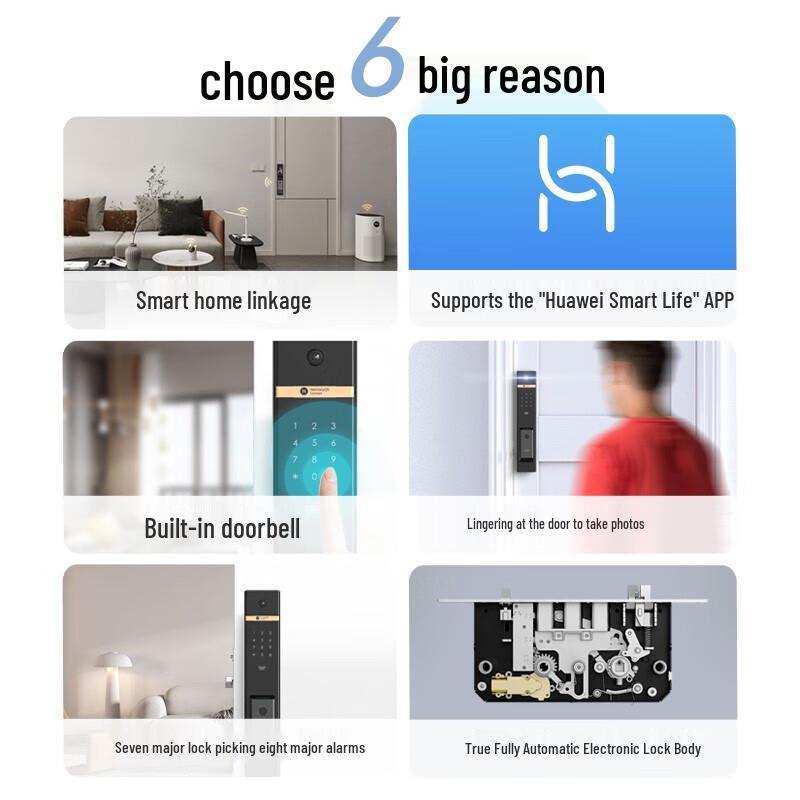 HUAWEI HiLink VOC Smart Automatic Door Lock