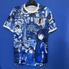 Japan National Football Jersey Anime Manga Short-sleeved Football Jersey Japan National Team Jersey