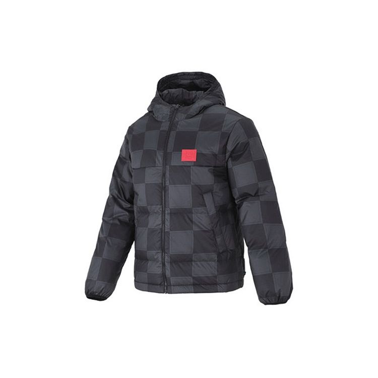 

Стеганый баскетбольный теплый пуховик с капюшоном Nike Lebron Chessboard, мужская верхняя одежда черного цвета DA6718-010 M