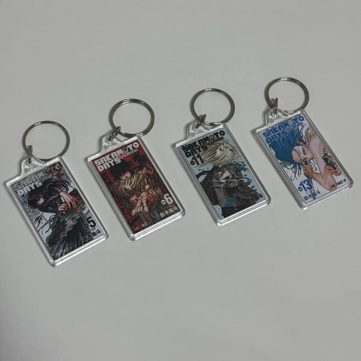 

Sakamoto Days Double Sided Key Ring