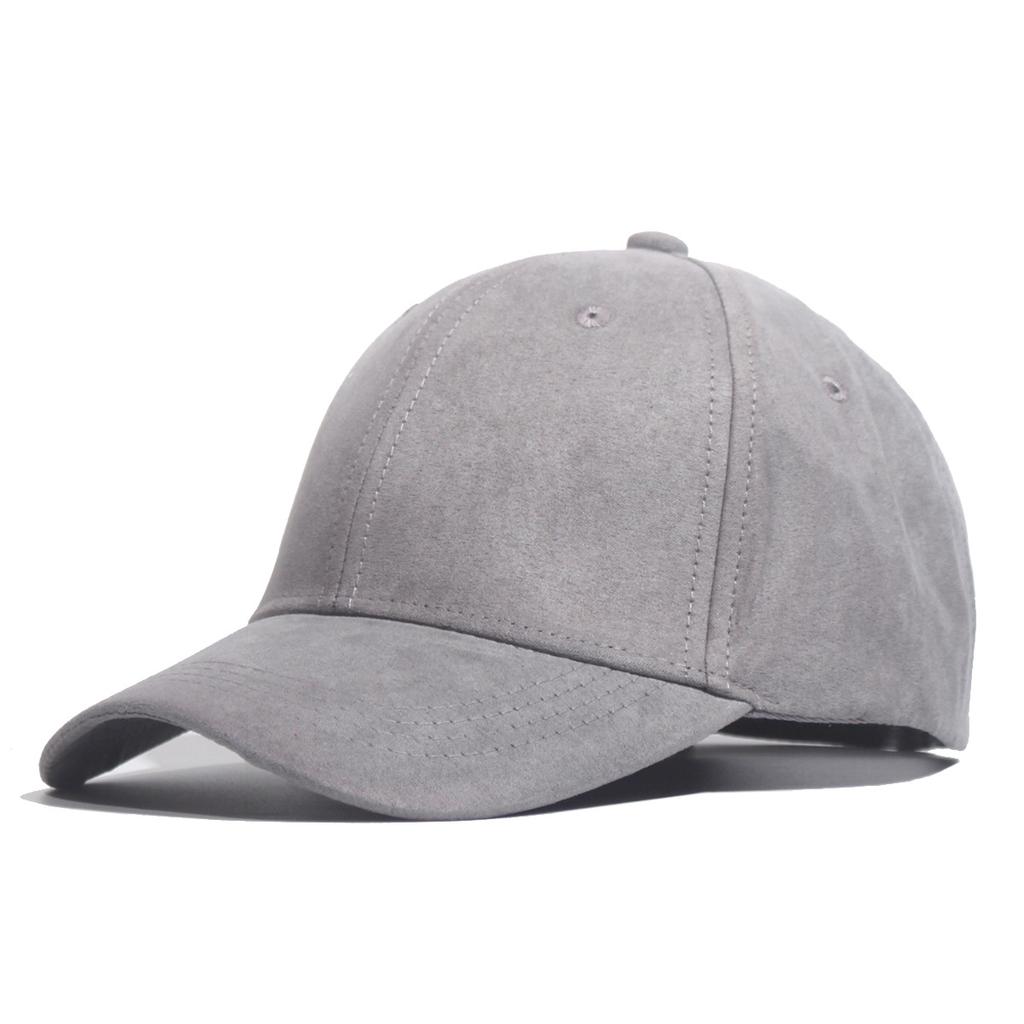 Fashion Suede Baseball Caps For Men Women Autumn Winter Solid Retro Snapback Hip Hop Hat Unisex Street Adjustable Sun Visor Caps