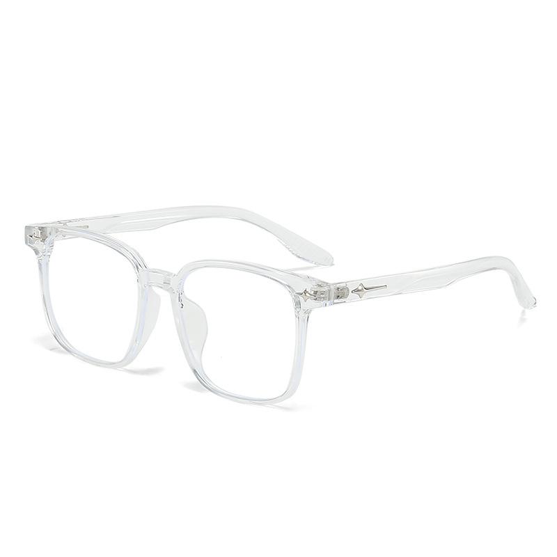 2024 Fashion Anti-blue Light Glasses For Women Designer Star Shape Trendy Men Rectangle Eyeglasses Office Computer Goggle