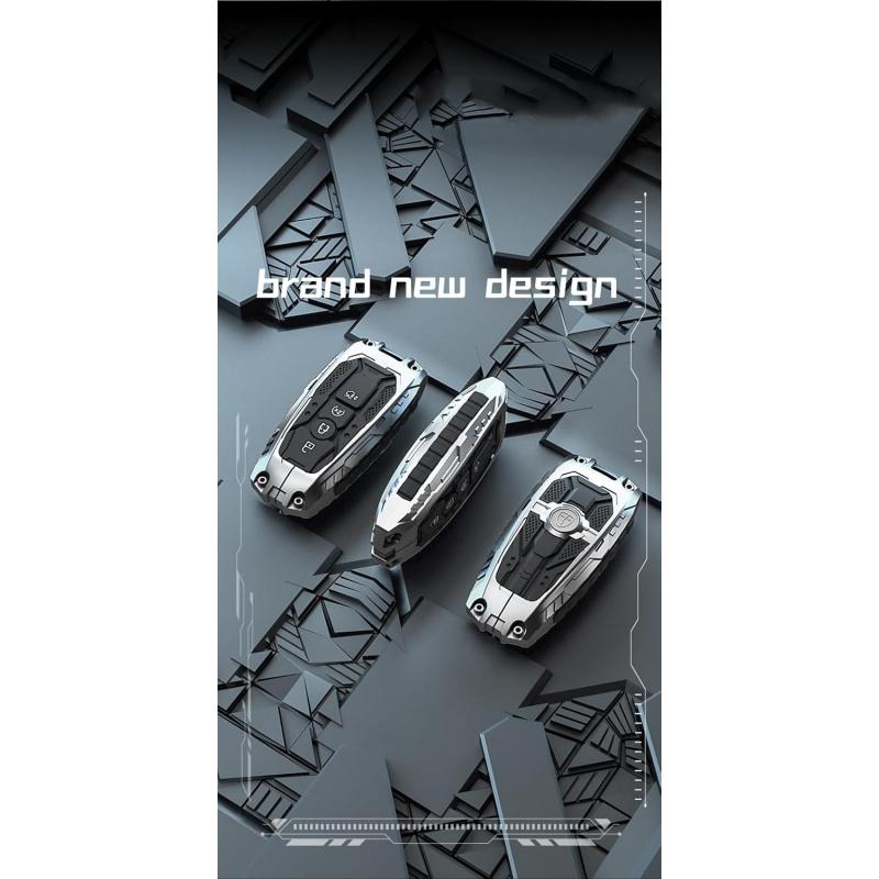 Heavy Key Fob Cover Case For Fordexplorer Fusion Escape Edge Expedition F150 F250 F350 F450 F550 Maverick Mustang Protector