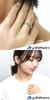 [Fe-fe] fe-fe x phiten [Special Edition] Phiten Simple Line Titanium Ring, Sizes 5-19 (Size 19), Hypoallergenic