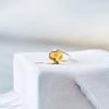 Citrine Gemstone 925 Sterling Silver Jewelry Handcrafted Ring For Women Gift RR-31-1