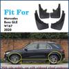 Set Mud Flaps For Mercedes Benz GLE Class W167 V167 2024 Fender Mudflaps Splash Guards Mudguards Mud Fl