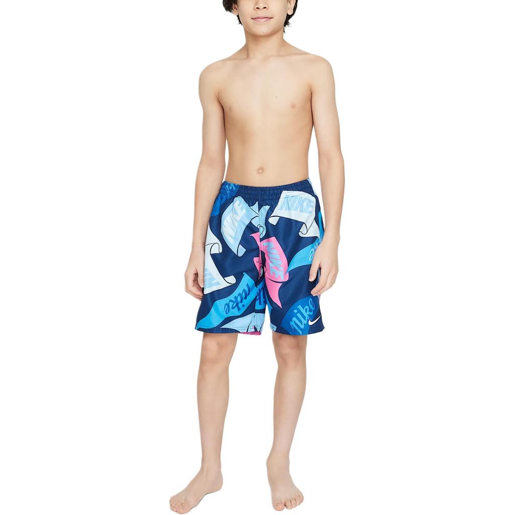 Nike Kids Swoosh Swim Breaker Volley Kids Swimwear Midnight-Navy NESSF801-440