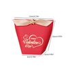Valentine's Day Candy Box,chocolate Candy Packaging Bag, Decorated with Hot Stamping Hearts To Create a Festive Atmosphere