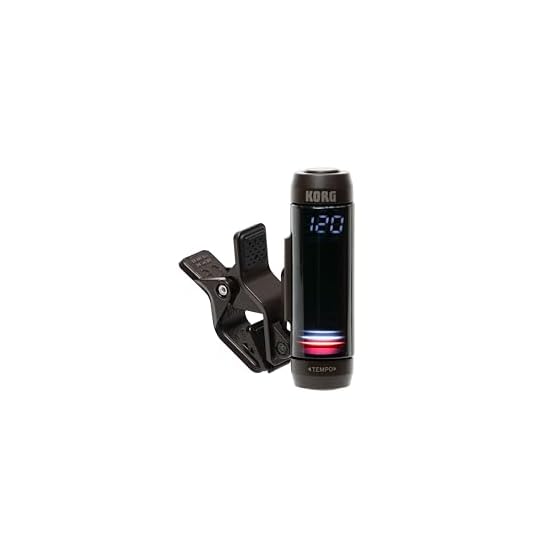 KORG Clip-on Metronome MetroClip, 3D Visual Display / Clip-anywhere / Personal Practice / Sectional