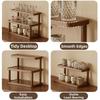 New Thickened Cup Storage Rack Multilayer Space Saving Teacups Holder Sturdy Retro Style Coffee Mug Stand Office Kitchen