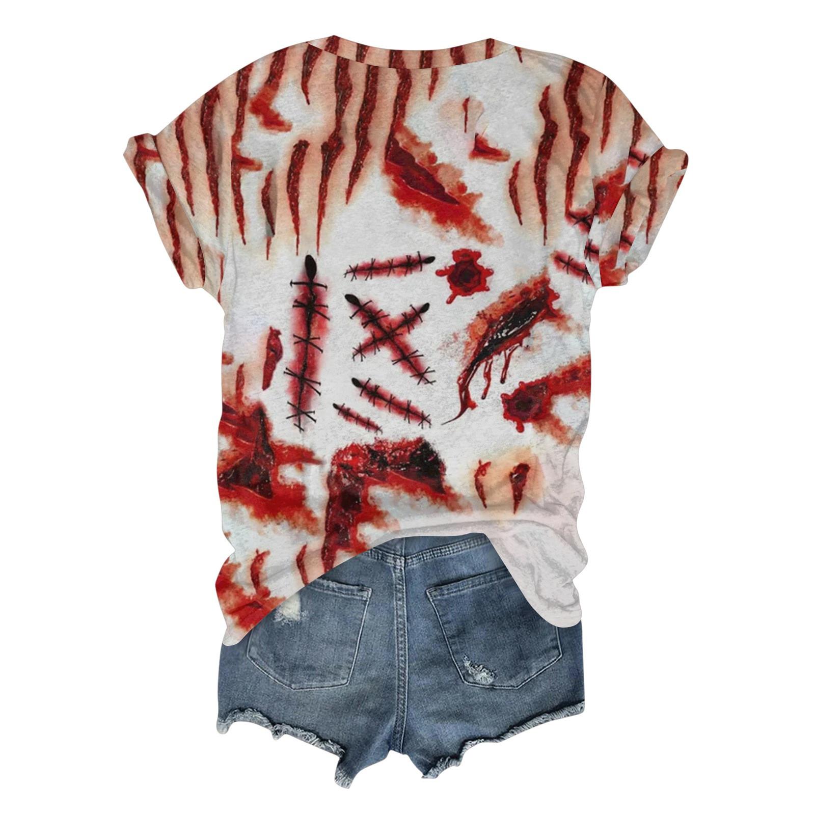 Женский модный повседневный топ с рукавом три четверти — фото 4