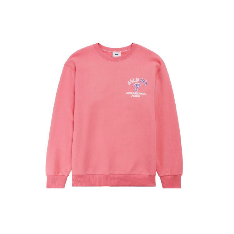 New MLB Sweatshirts Unisex Pink 3AMTL5116-10COS
