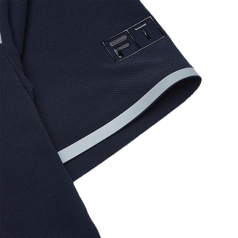 New FILA Polo Shirt Men's Tide Blue A11M435126FDB