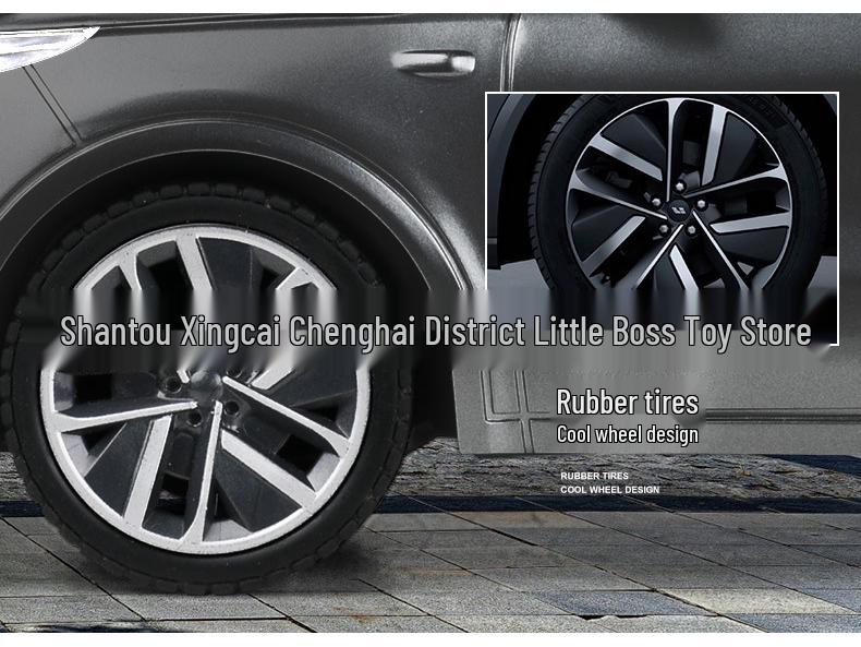 Ideal L9 Remote Control Car: Children's 2.4G Large Electric Toy with Sound and Light Effects