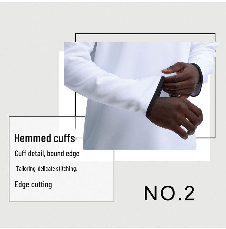 Męska szybkoschnąca casualowa bluza sportowa z kapturem - luźny krój z długim rękawem, bluza fitness