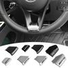 Auto Steering Wheel Sticker Badge Interior Decoration Accessorie for Mercedes Benz W177 C118 W204 W205 Amg W212 W213 GLE GLS CLA