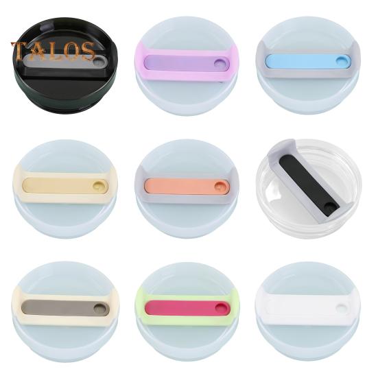 40 Oz Tumbler Flip Straw Lid Spill-Proof Splash Resistant Leak-proof Cup Lid Reusable Cover BPA-Free Dishwasher Safe Universal Cup Lid