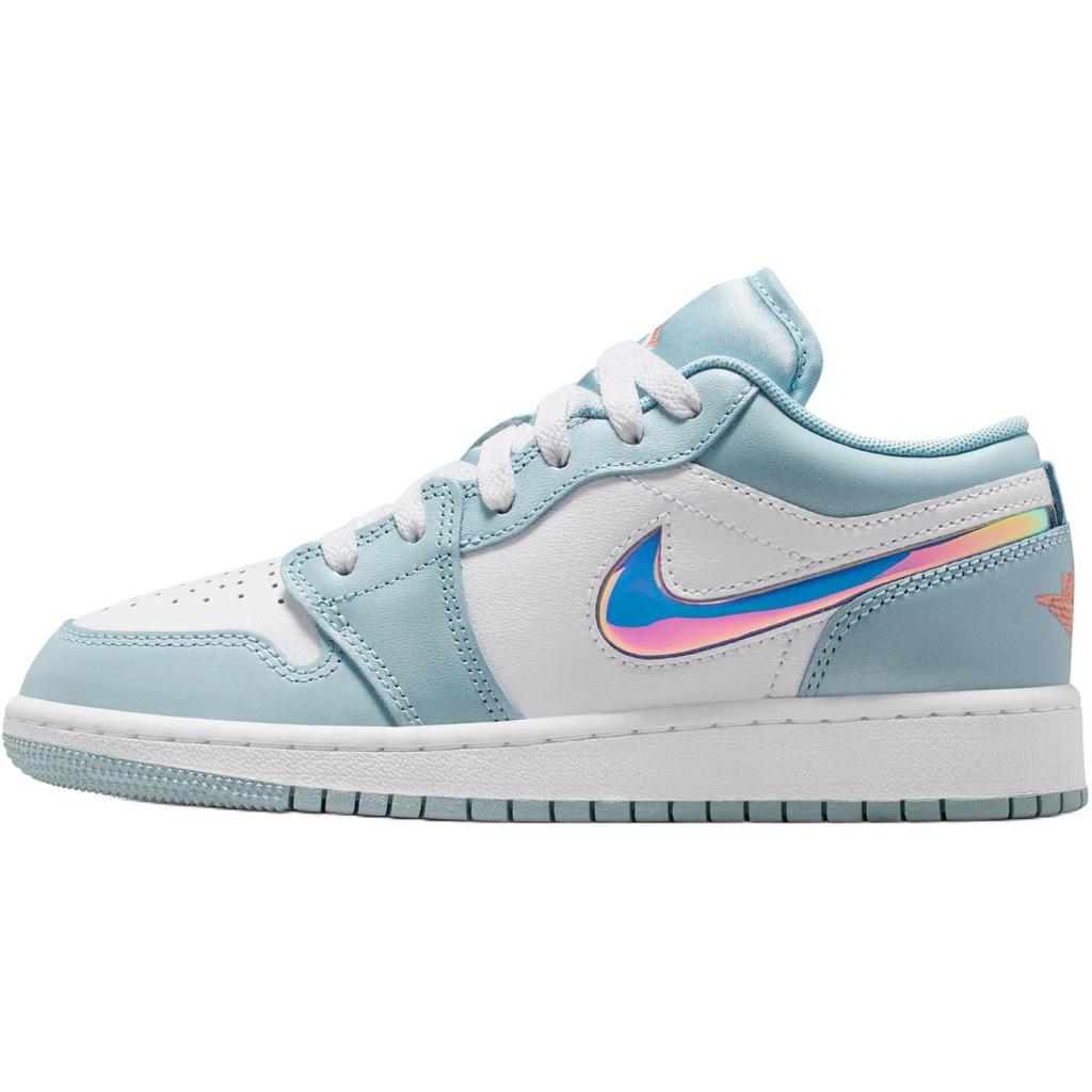 Air Jordan 1 Low SE GS Ocean Bliss Atomic Pink Kids Sneakers Blue White IM4422-400