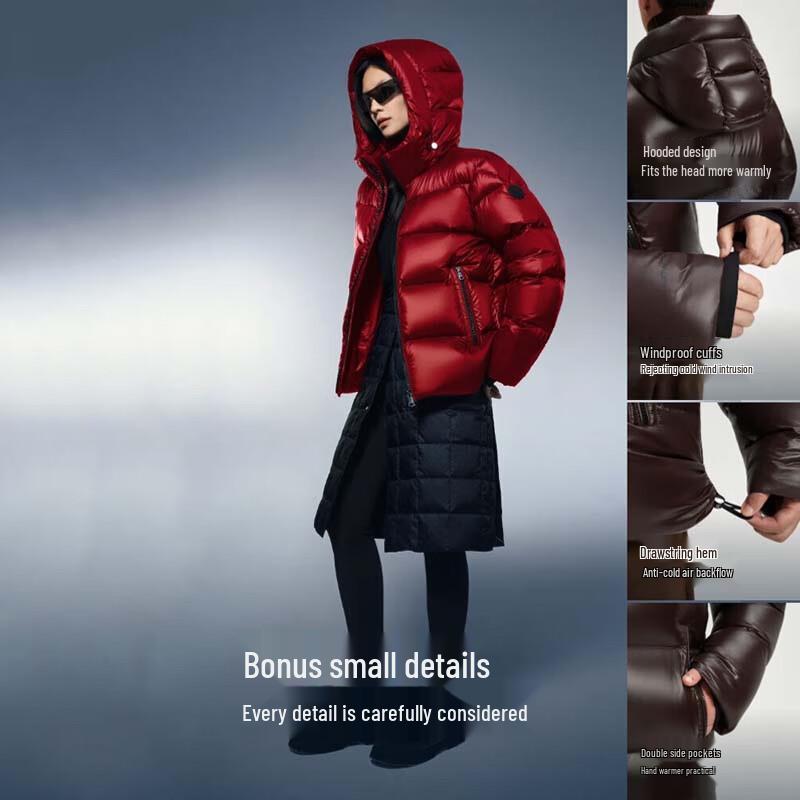 BOSIDENG B250243120 Puffy High-Fill Goose Down Jacket