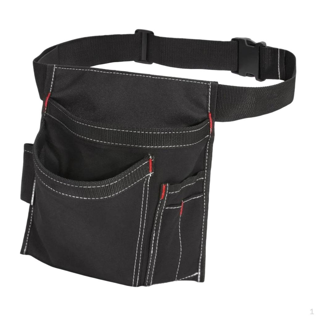 Verstellbare Gartengeräte-Organizer-Hüfttasche mit Beutel. Elektriker's Schürze für Klempner,