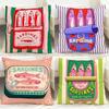 POPULAR SS-Ssardine Cans Cushion Cover Comfortable Reversible Pillow Cover Ideal for Car Sofa Bedroom & Beyond