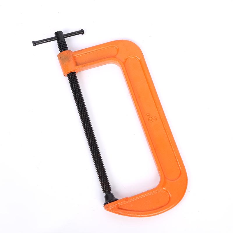 Heavy-Duty Ductile Iron C-Type Quick Woodworking Clamp