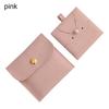 New Microfiber Snap Button Bracelet Bag Jewelry Bag Storage Pouch Packaging Bag