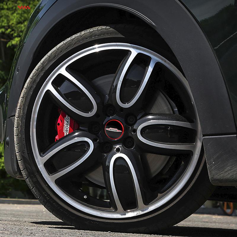 4 szt. 54MM 56MM Nakładka na środek piasty koła samochodowego Pokrywa felgi Do MINI Cooper S JCW R55 R56 R57 R60 R61 F54 F55 F56 F57 F60 Akcesoria samochodowe