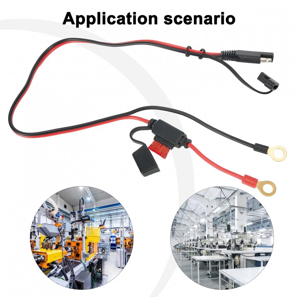 Motorcycle Outdoor Gear Essentials Terminal Battery Power Cable 12V
