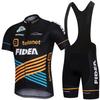 SKY Tour de France Tuta da Ciclismo con Bretelle Manica Corta Edizione di Squadra Tuta da Ciclismo Sportiva da Esterno Copertura a Manica Corta