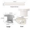 4PCS/Set Bed Sheet Fasteners Sheet Ties Multifunctional use Heavy Duty Bedsheet Corner Tightener Clips Home Supplies Fixator