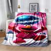 S-Sesame Street TV Cute Cartoon Flannel Blanket Soft Warm Throw Blanket for Bedroom Living Room Bed Travel Camping Picnic Gift