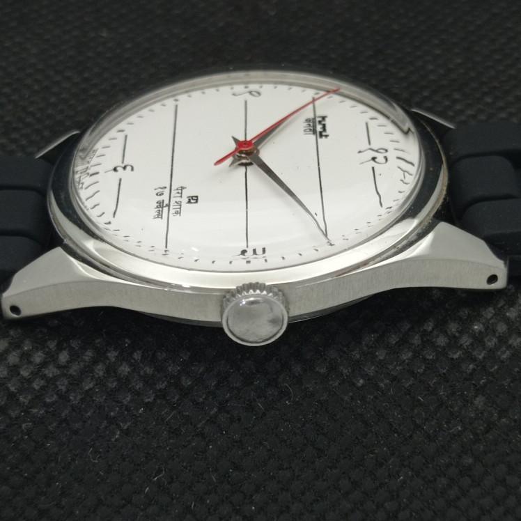 USED HMT JANATA INDIAN MENS MECHANICAL WATCH A318135-1