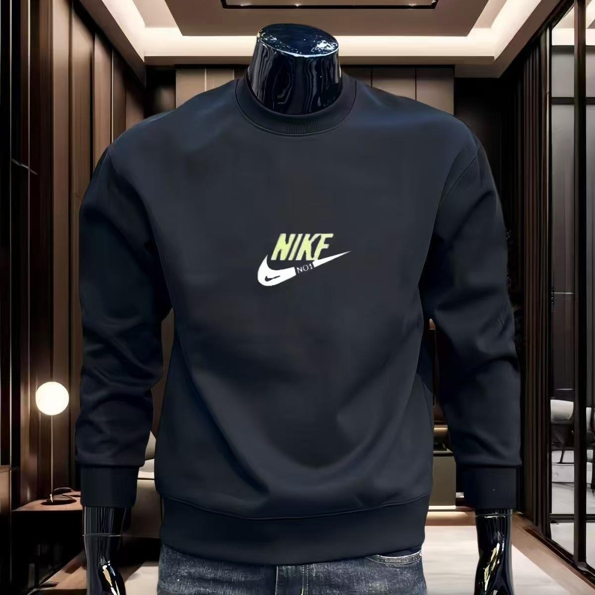 

Мужской утяжеленный свитшот из хлопка Хуа - Осенний тренд, Высокое качество, Универсальный топ с длинным рукавом M