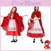 Yue Mei Keshi Rotkäppchen Kostüm für Halloween Cosplay Kinder und Erwachsene