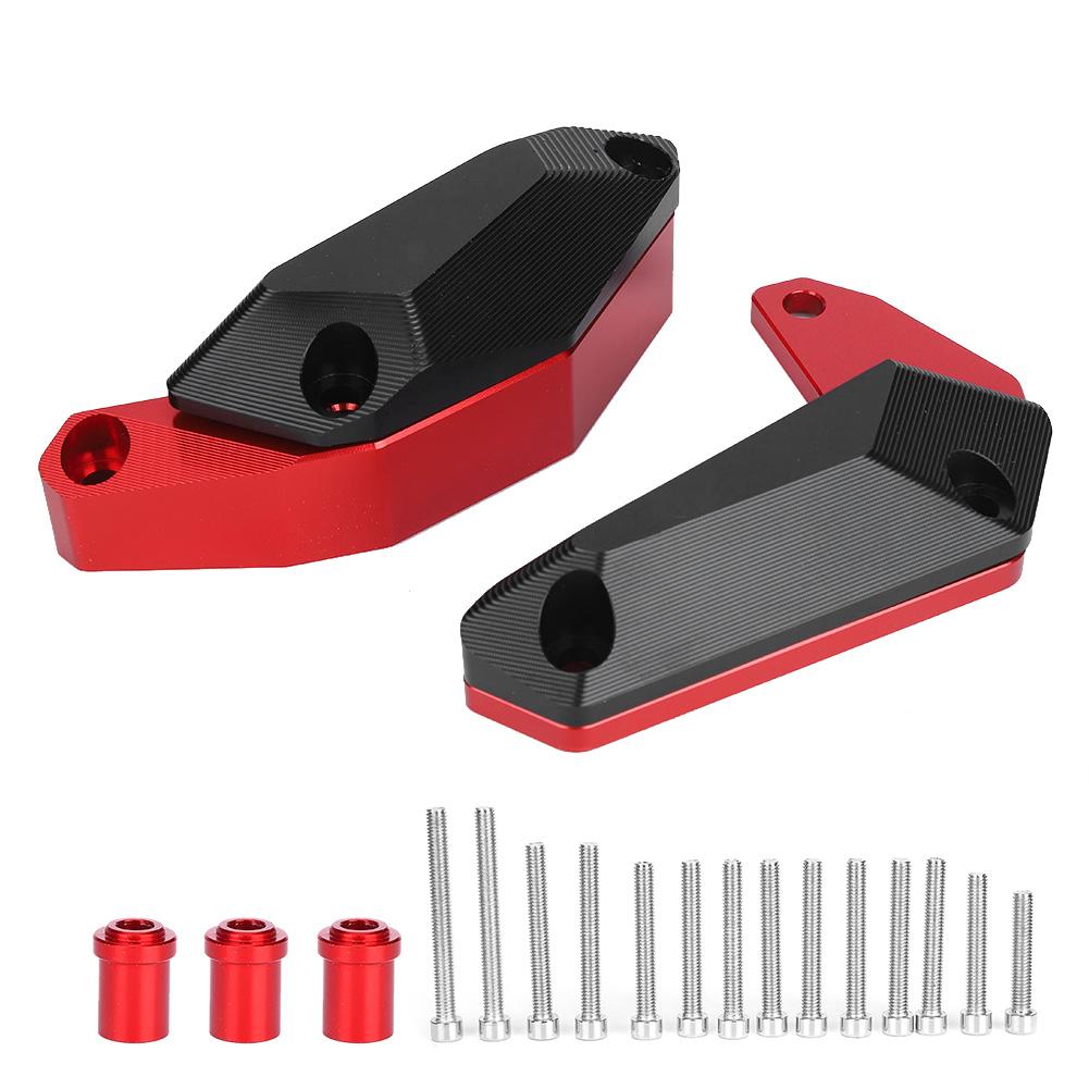 

Engine Stator Slider Crash Pad Falling Frame Guard Protector Fit for Yamaha YZF R1S MT‑10 FZ‑10 15‑20 Red
