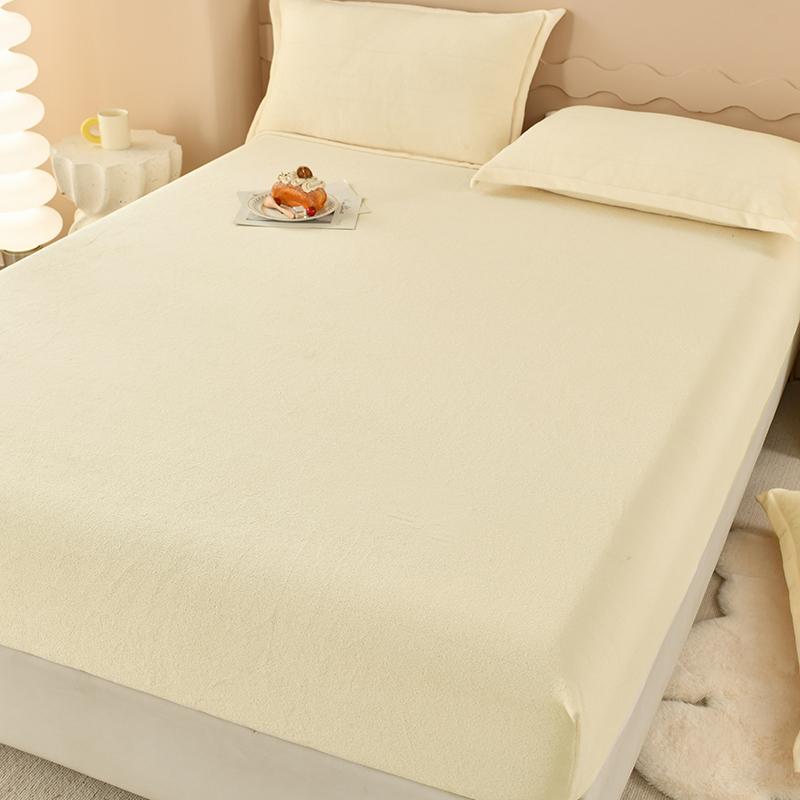 

Бархатная простыня, теплый наматрасник, простой стиль, покрывала для кровати, sabanas para cama, домашние эластичные простыни(Нет наволочки) 90x200x25cm 1pc