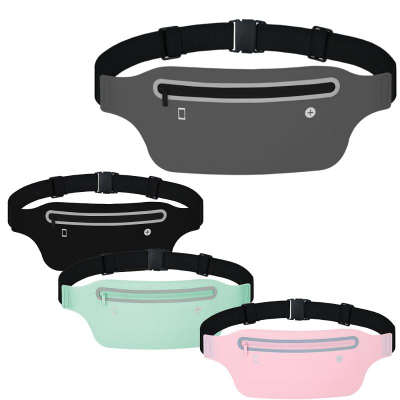 1Pcs Sports Waist Bag Waterproof Running Fanny Pack Breathable Phone Pouch for Gym Jogging Cycling Hiking