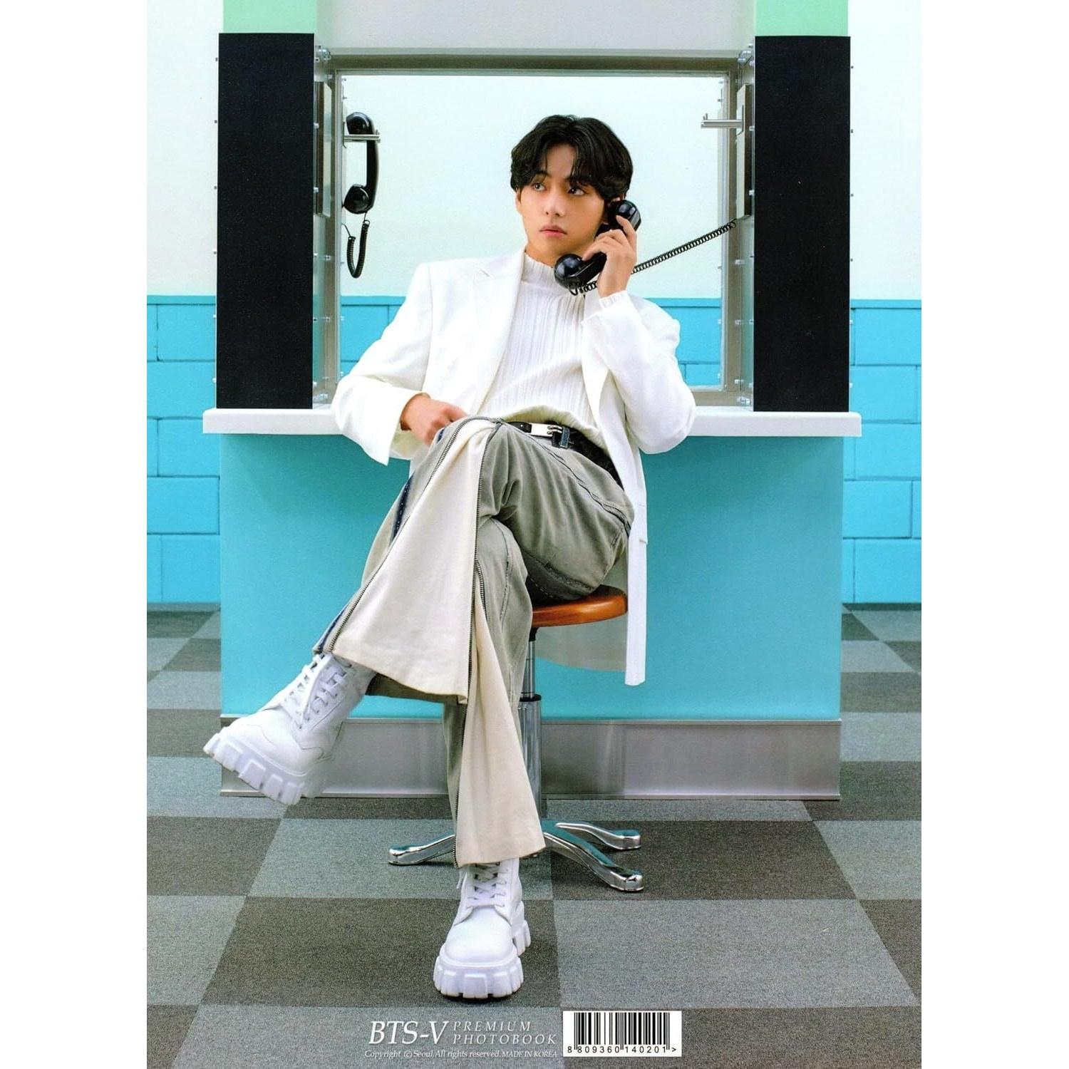 V Tete Goods Photo Collection Premium Book Bangtan Sonyeondan Large K-POP
