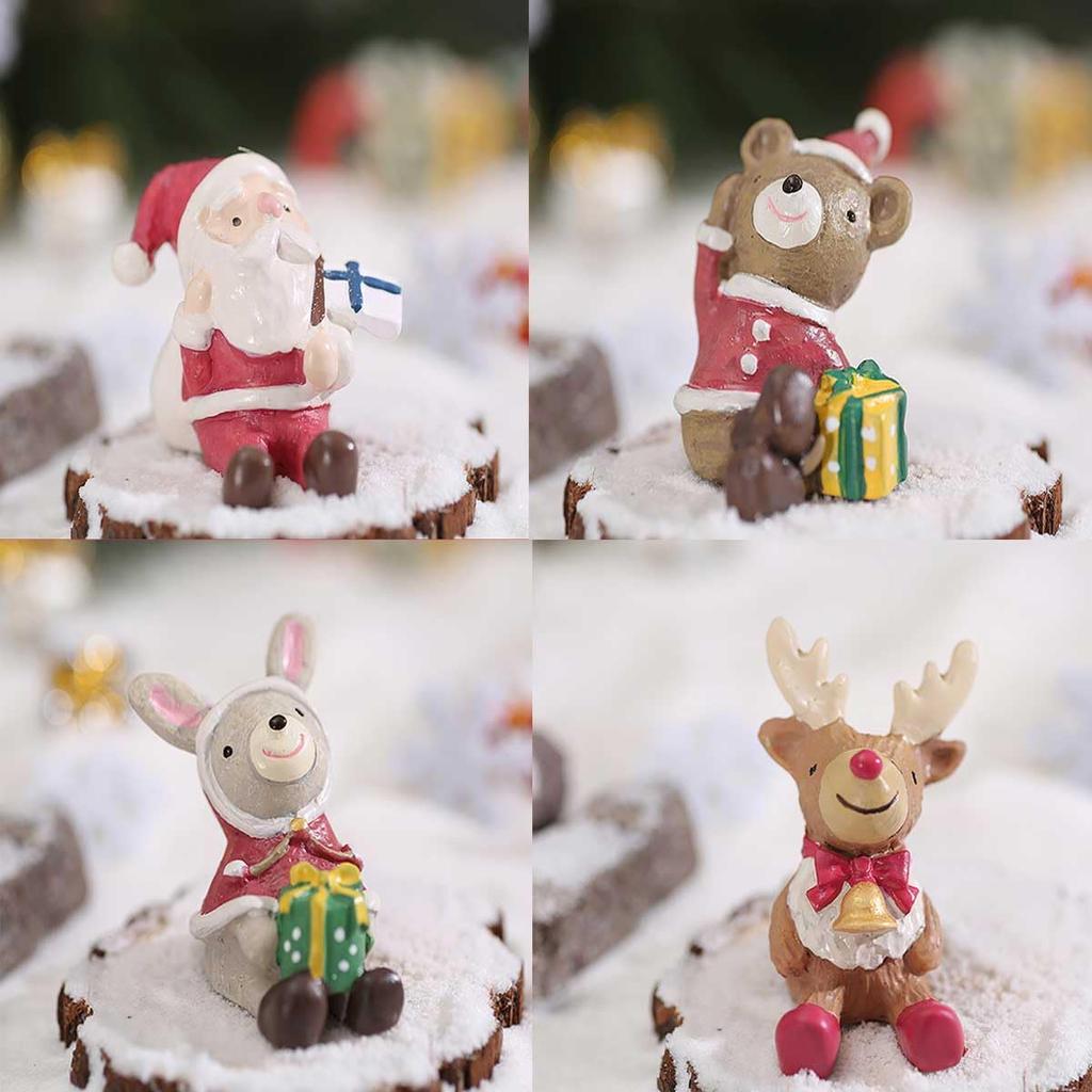 iikuru Christmas Decoration Mini Scandinavian YA281 8-Piece Set, Objects, Ornaments, Style, Accessories, Figurines,
