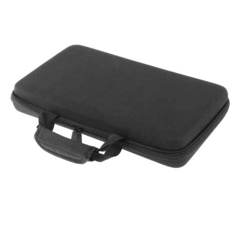 Vsenkes DJ Controller Case, Hard Case with Portable Handle, EVA Carrying Case with Sponge, Waterproof and Portable Storage Bag, 40cm x 25cm x 7cm
