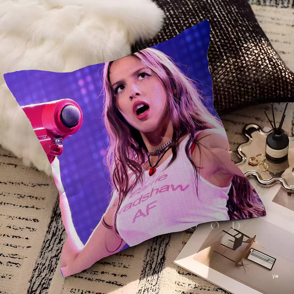 Hot Pop OOlivia Rodrigo Cushion Cover Pillowcase Upholstery Sofa Throw Pillow Home Decor Pillowcas
