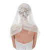 Delicate Lace Wedding Headpiece With Soft Breathable Fabric Perfect For Bridal Accessories