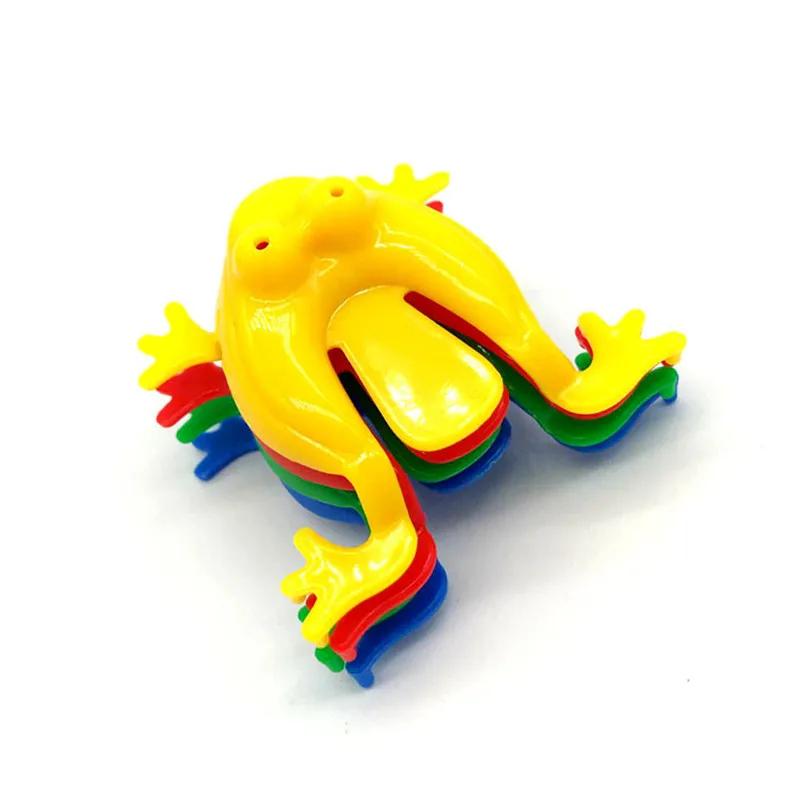 20 Pcs Jumping Frog Fidget Toys, Bounce Press & Pop Stress Reliever For Kids, Novelty Party Favors & Birthday Gift For Children