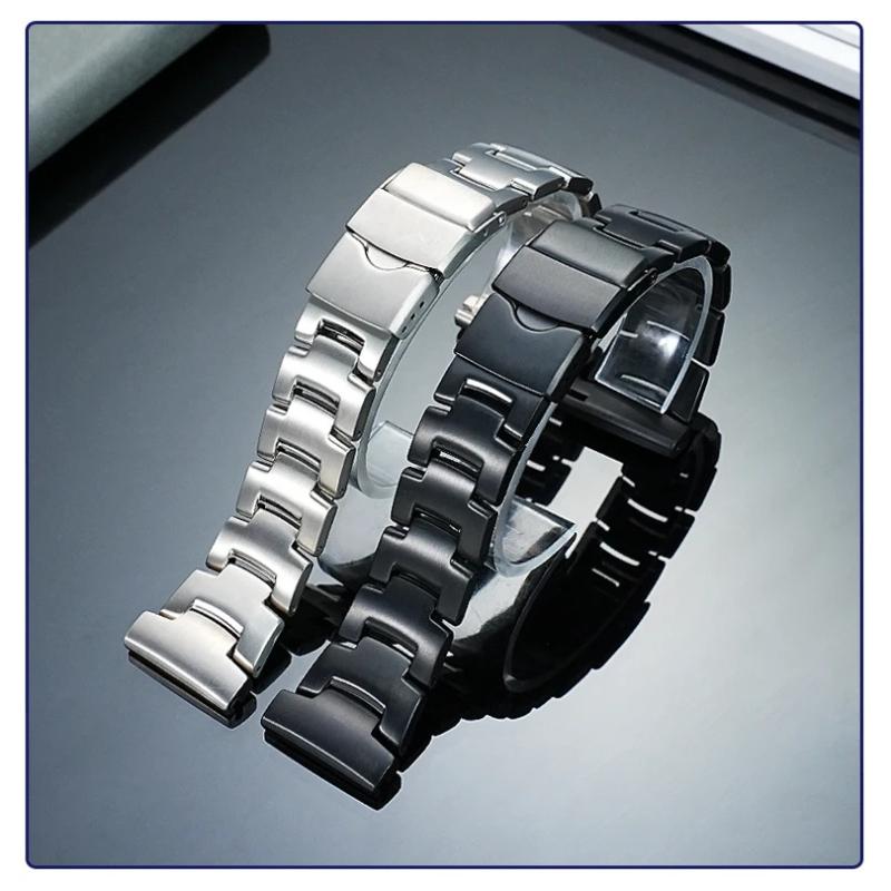 Pro Casio Prorek prw-6600 prg-650 Titanový kovový řemínek k hodinkám PRW-30/50/60/70YT prw-6900/6800 Náramek Titanová slitina Řetěz k hodinkám