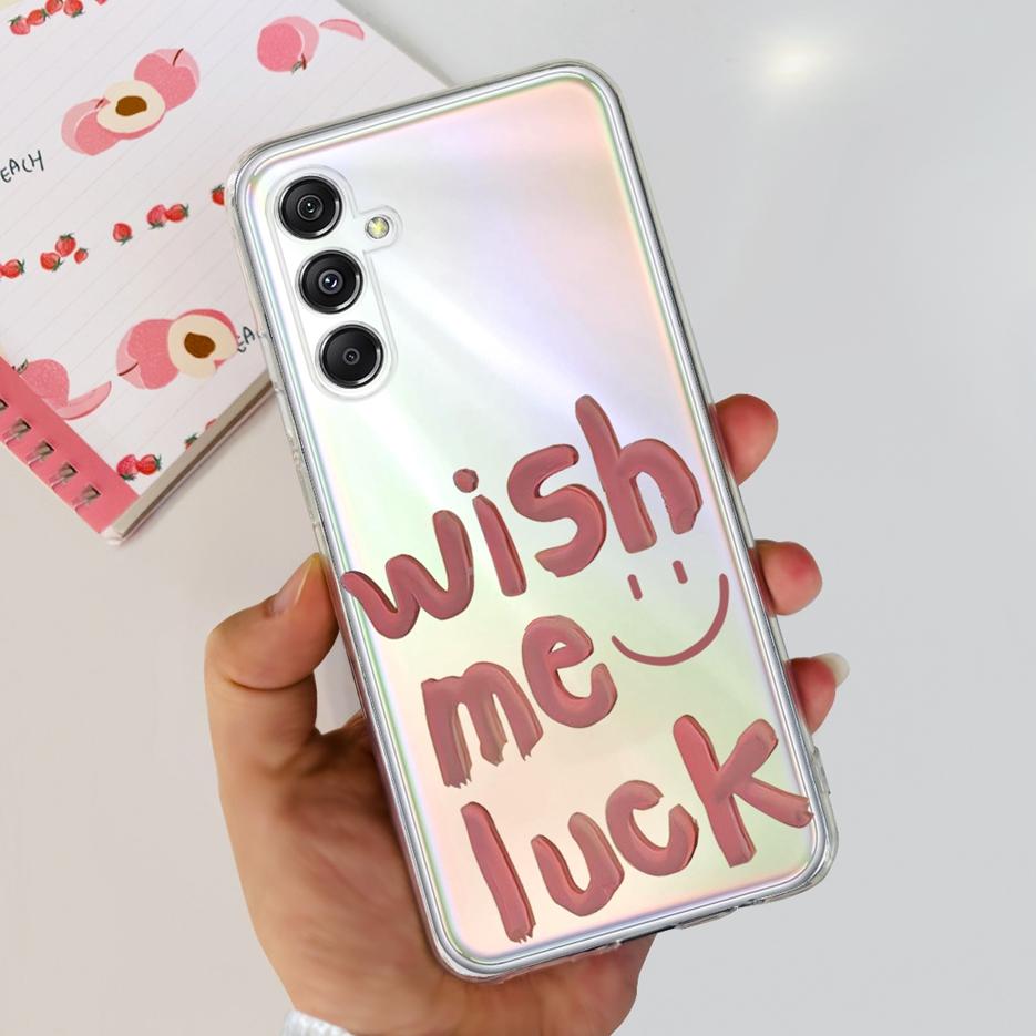 For Samsung Galaxy M34 5G Case SM-M346B New Fashion Painted Cover Clear Silicone Case For Samsung M34 M 14 Galaxy M14 Soft Shell