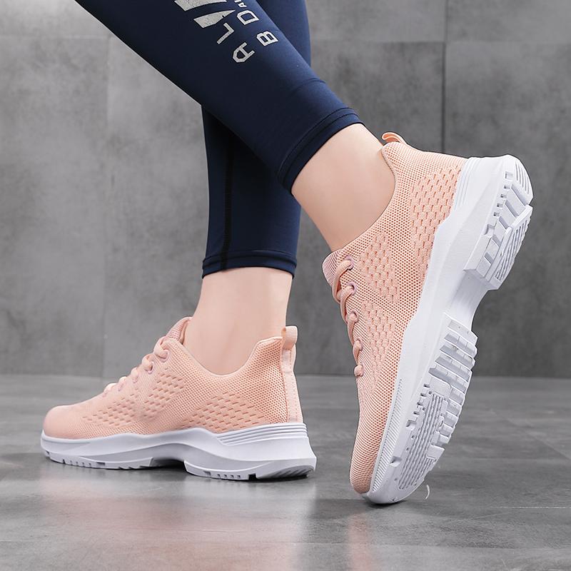 Spring/Autumn Men's Boat Shoes Sports Casual Shoes Women's Shoes Mother Shoes Walking Elderly Shoes Breathable Mesh Shoes